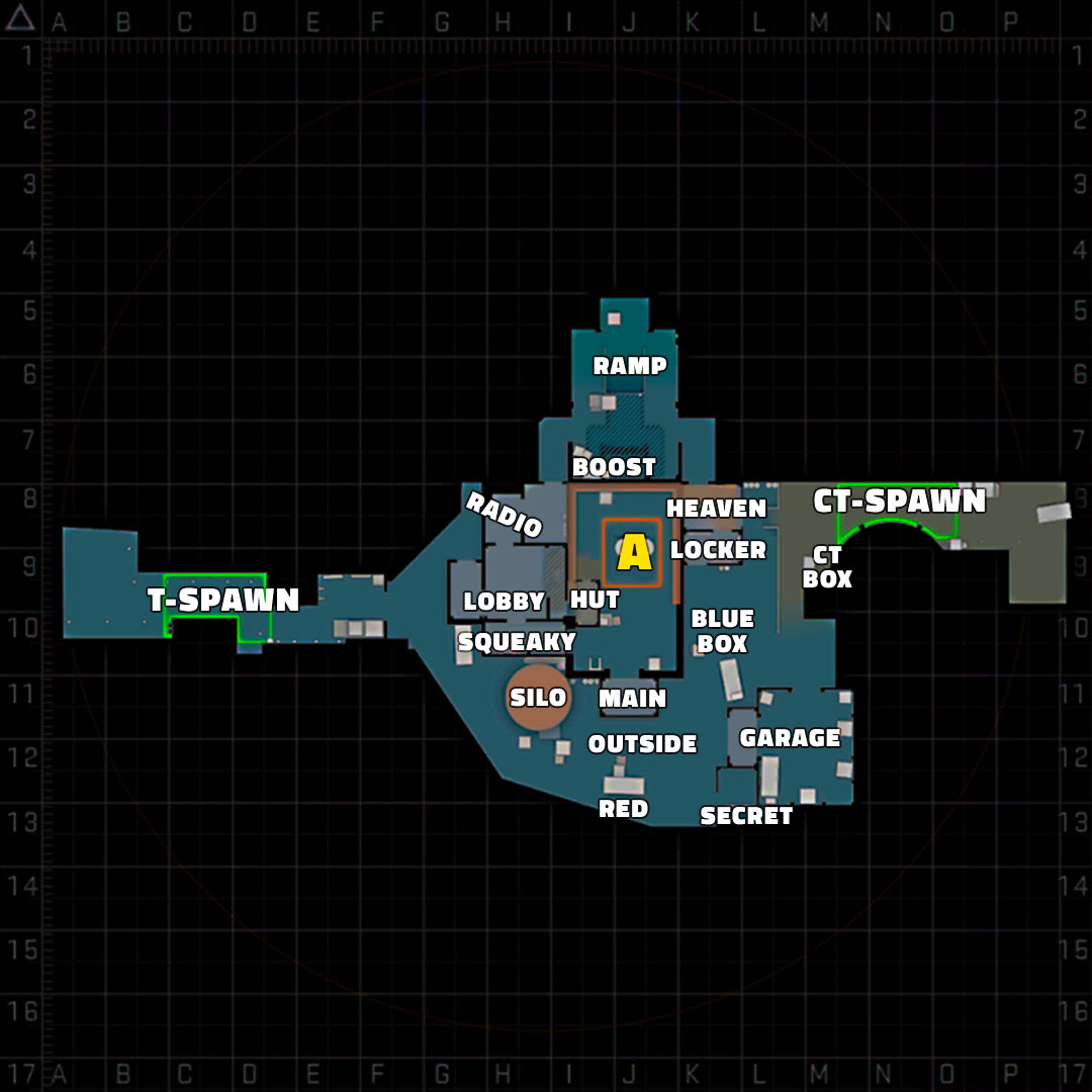Nuke Map Callouts CS LAB Nuke Map Callouts CS LAB