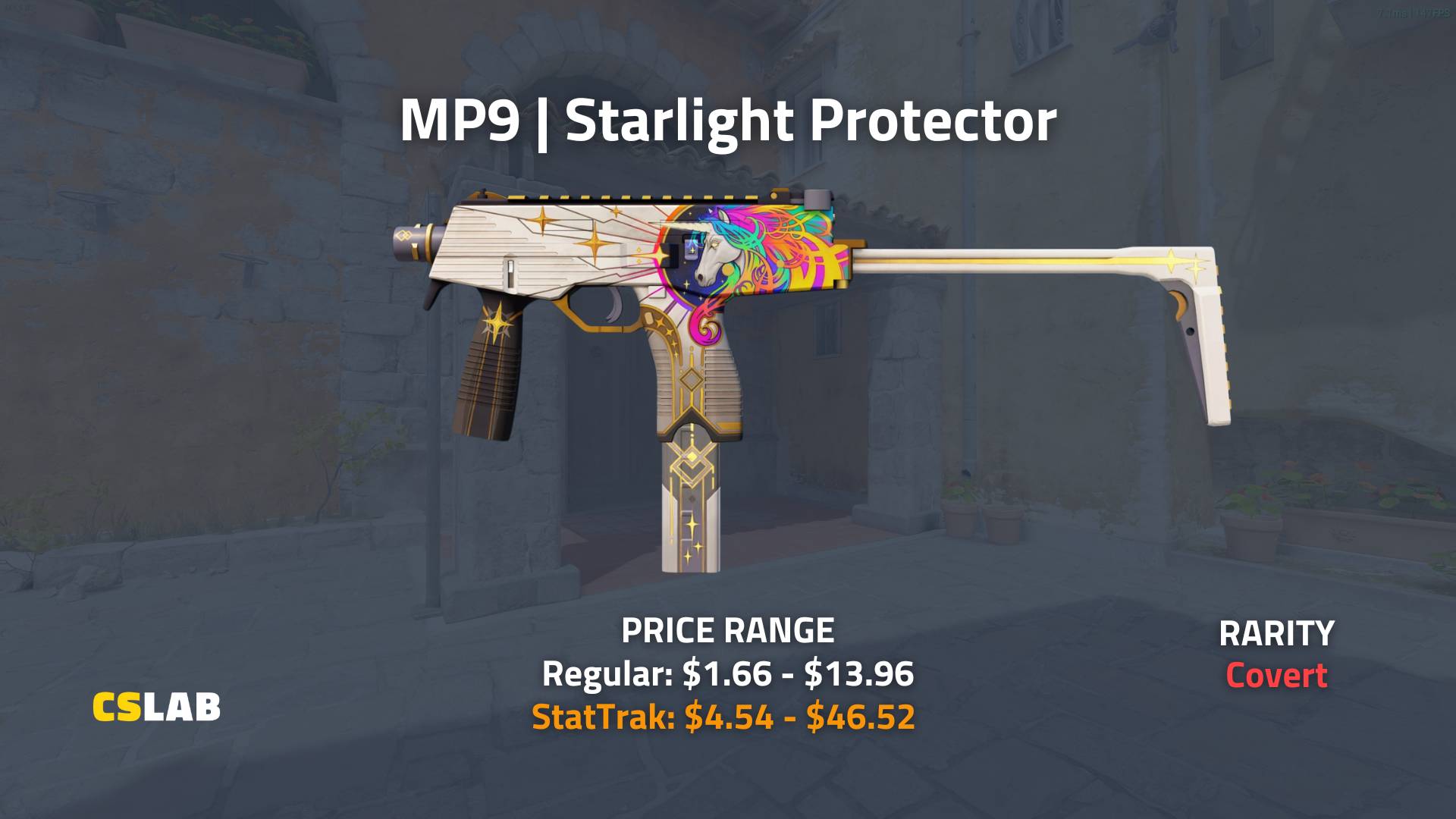 CS2 Dreams & Nightmares Case, MP9 Starlight Protector skin