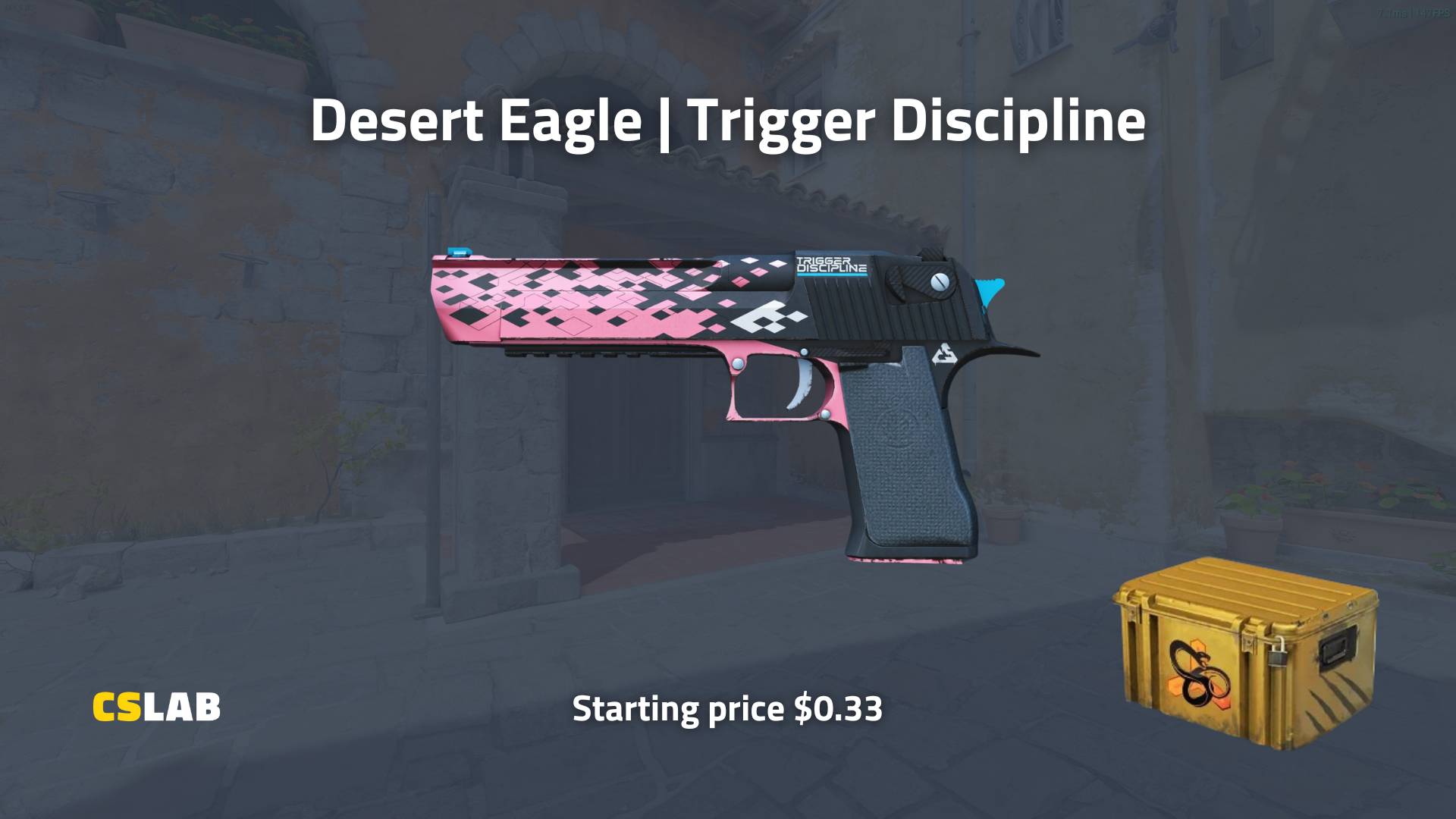 cs2 skin, Desert Eagle Trigger Discipline