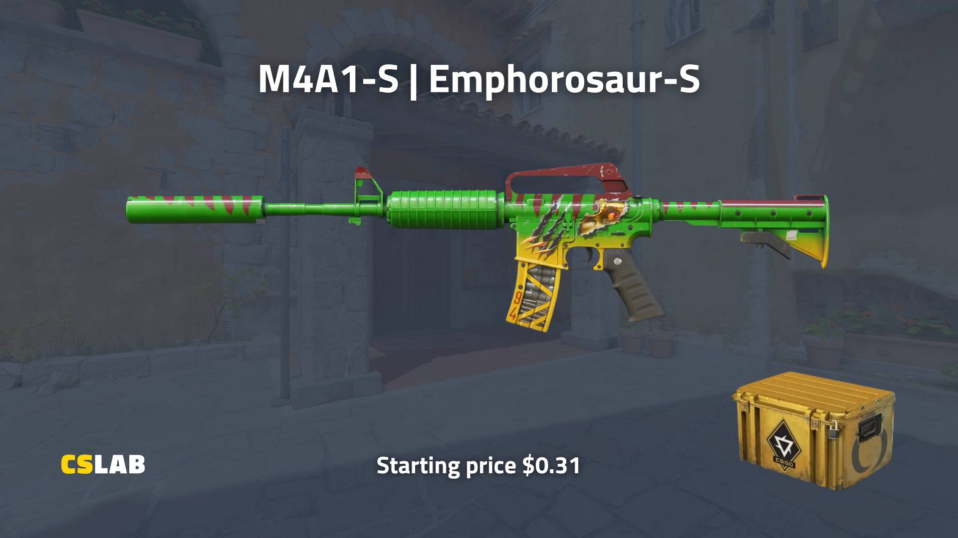 cs2 skin, M4A1-S Emphorosaur-S