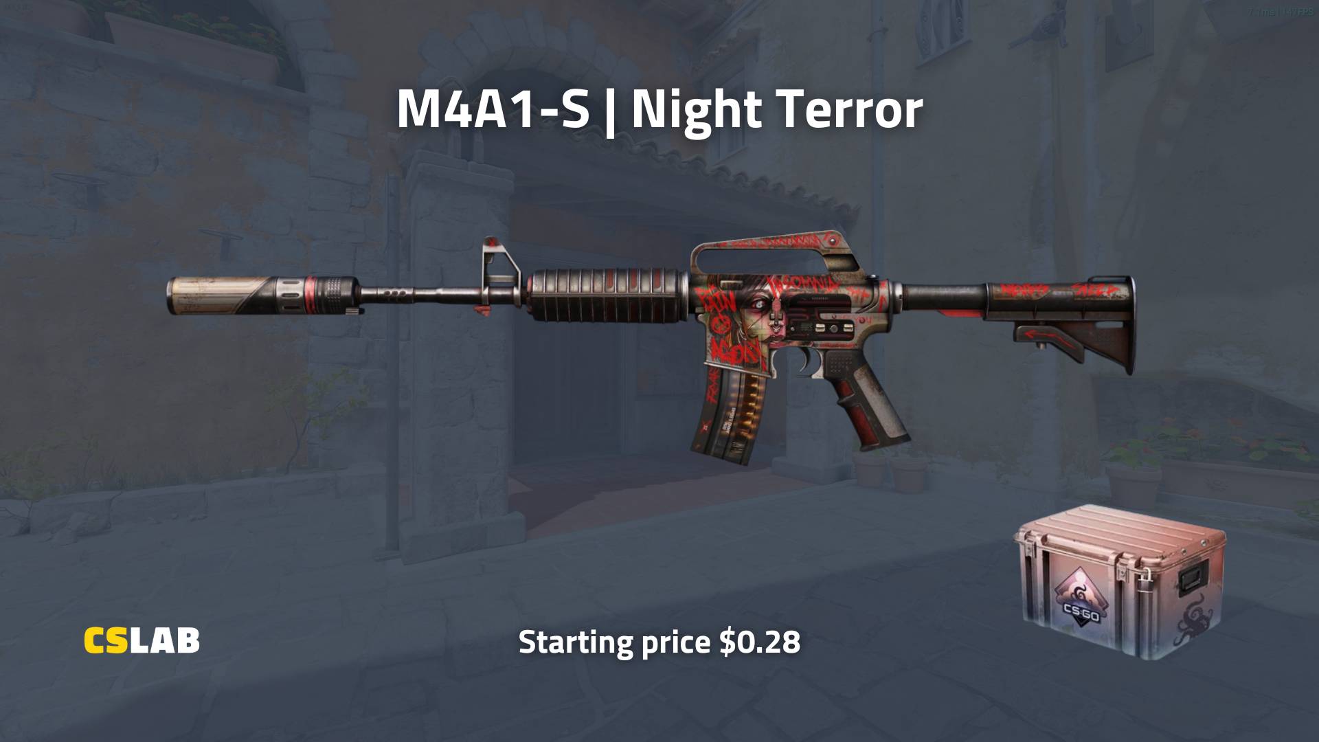 cs2 skin M4A1-S Night Terror