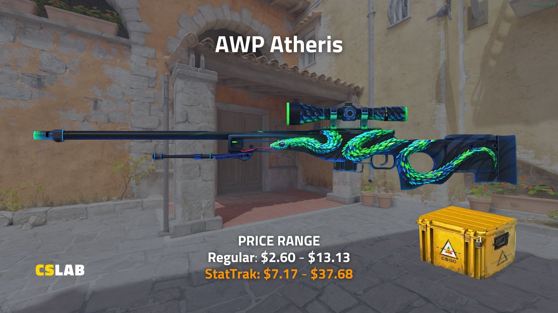 CS2 skin AWP Atheris