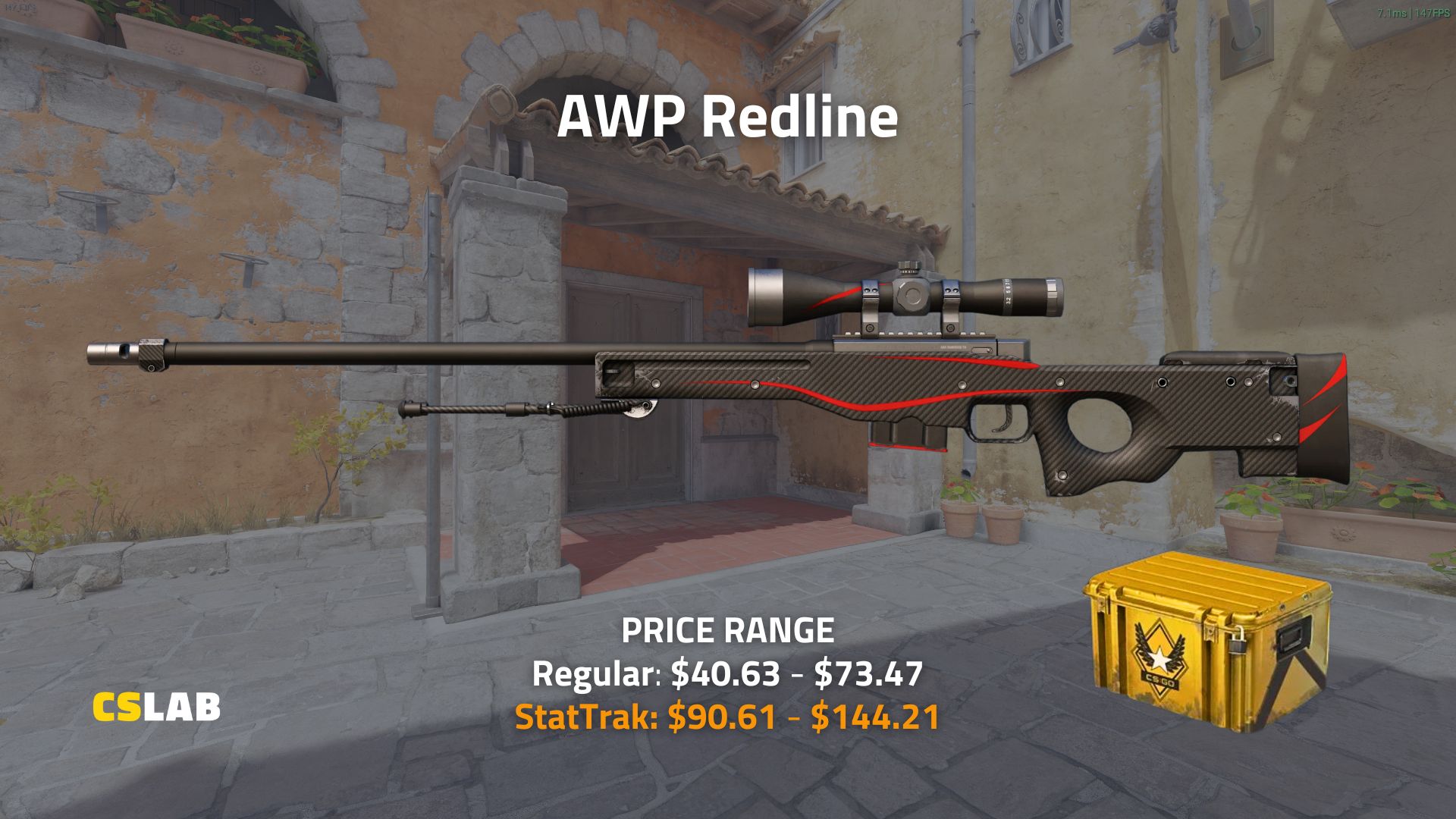 CS2 skin AWP Redline