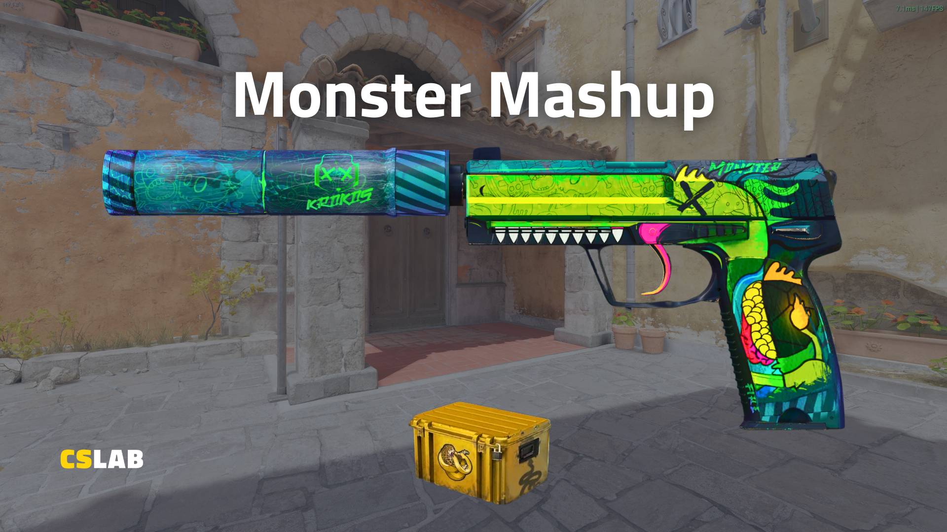 CS2 skin USP-S Monster Mashup