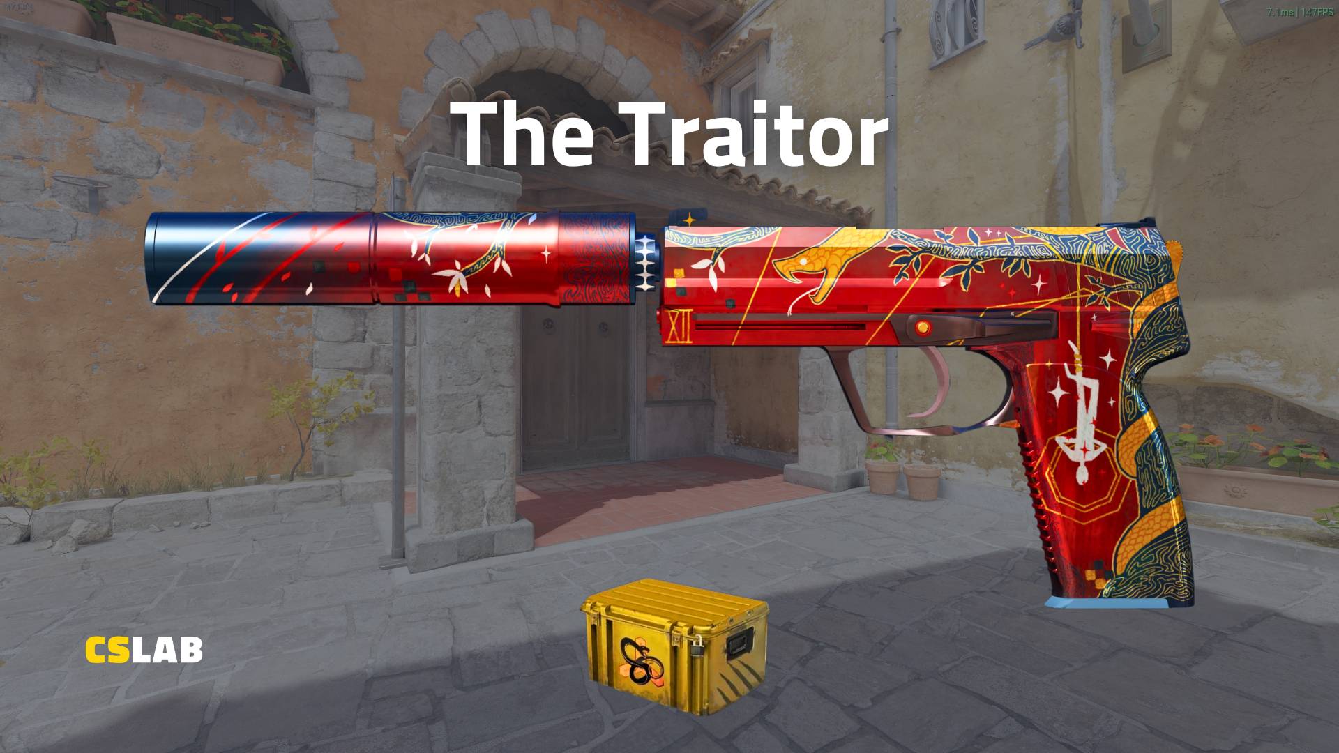 CS2 skin USP-S The Traitor