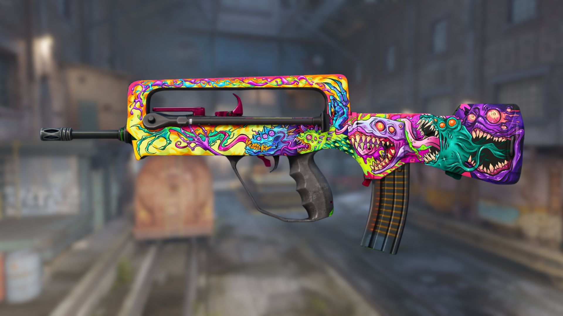 CS2 skin fever case, FAMAS Bad Trip