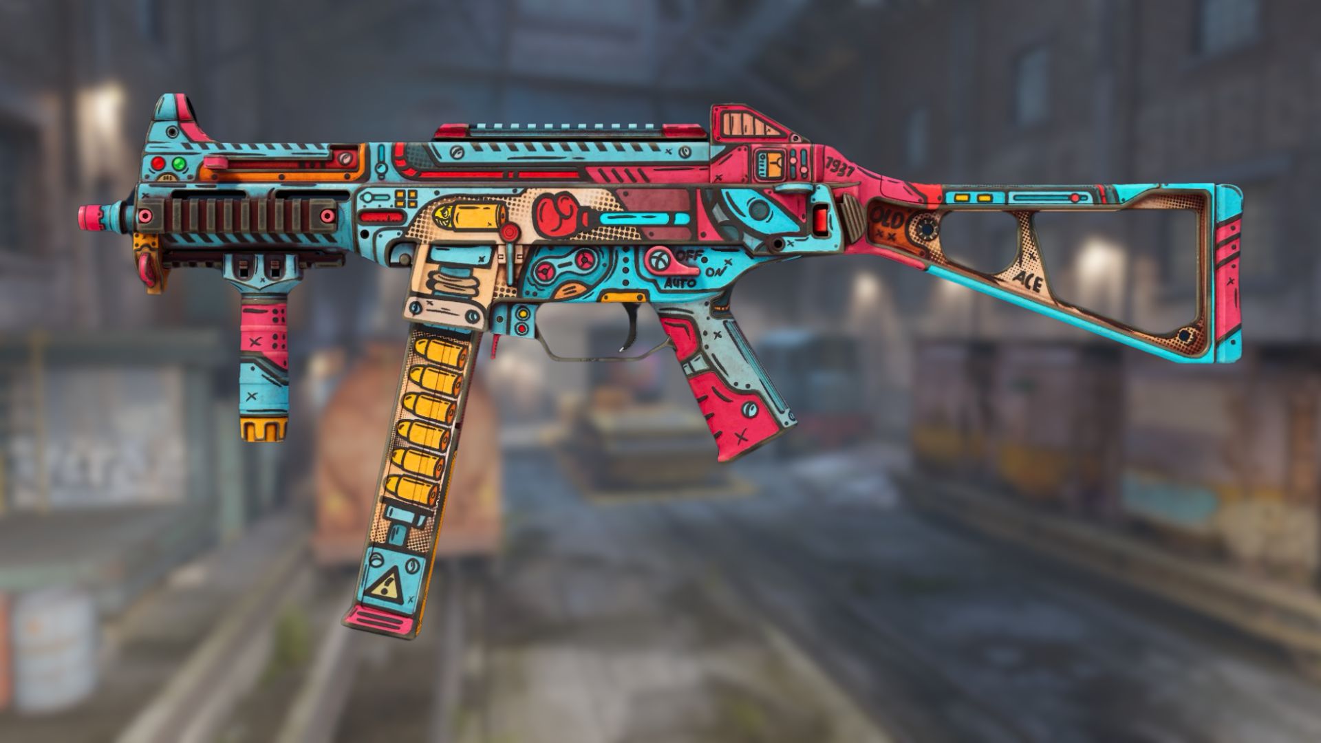 CS2 skin fever case, UMP-45 K.O. Factory