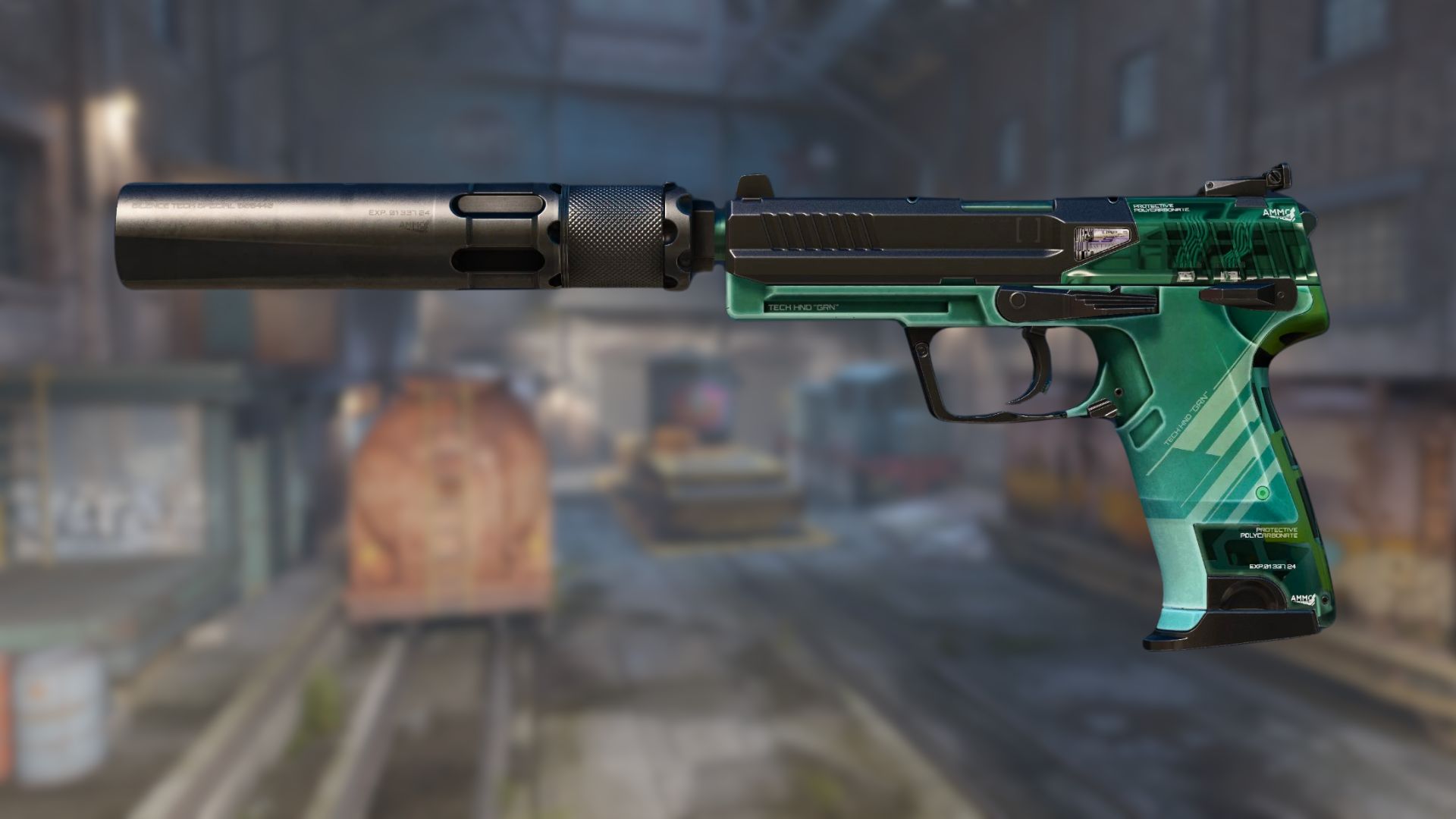 CS2 skin fever case, USP-S PC-GRN