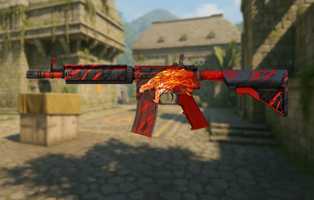 Counter Strike M4A4 Howl Skin