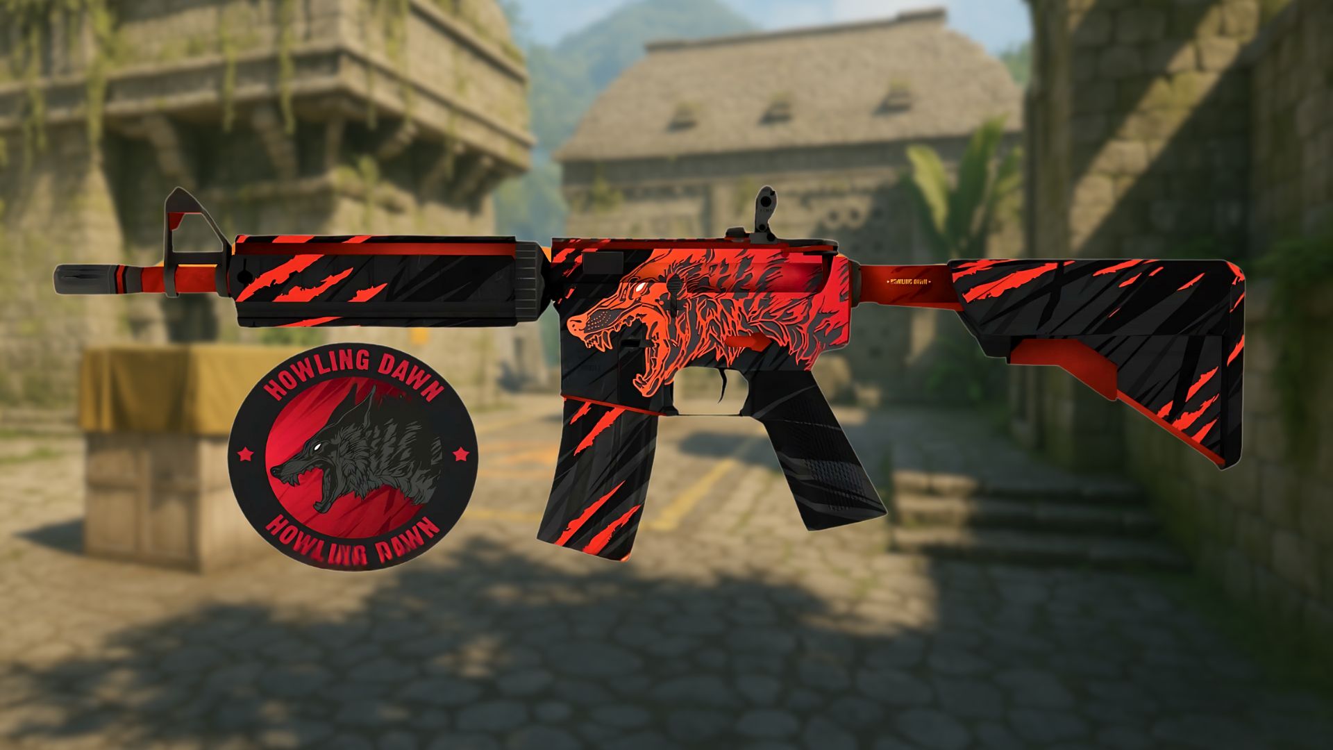M4A4 Skin Howling Dawn