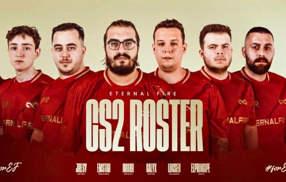 Eternal fire CS2 Roster 2025