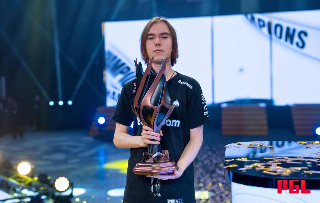 donk MVP title winner PGL Astana 2025