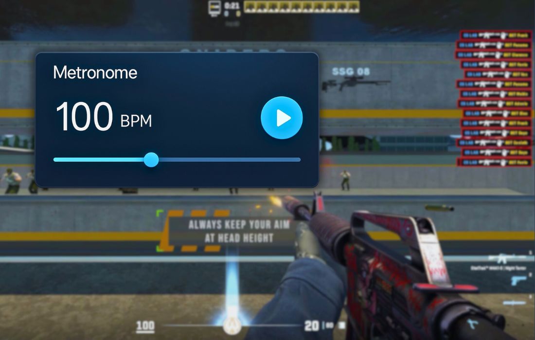 Benefits of Metronome Aim Training in CS2