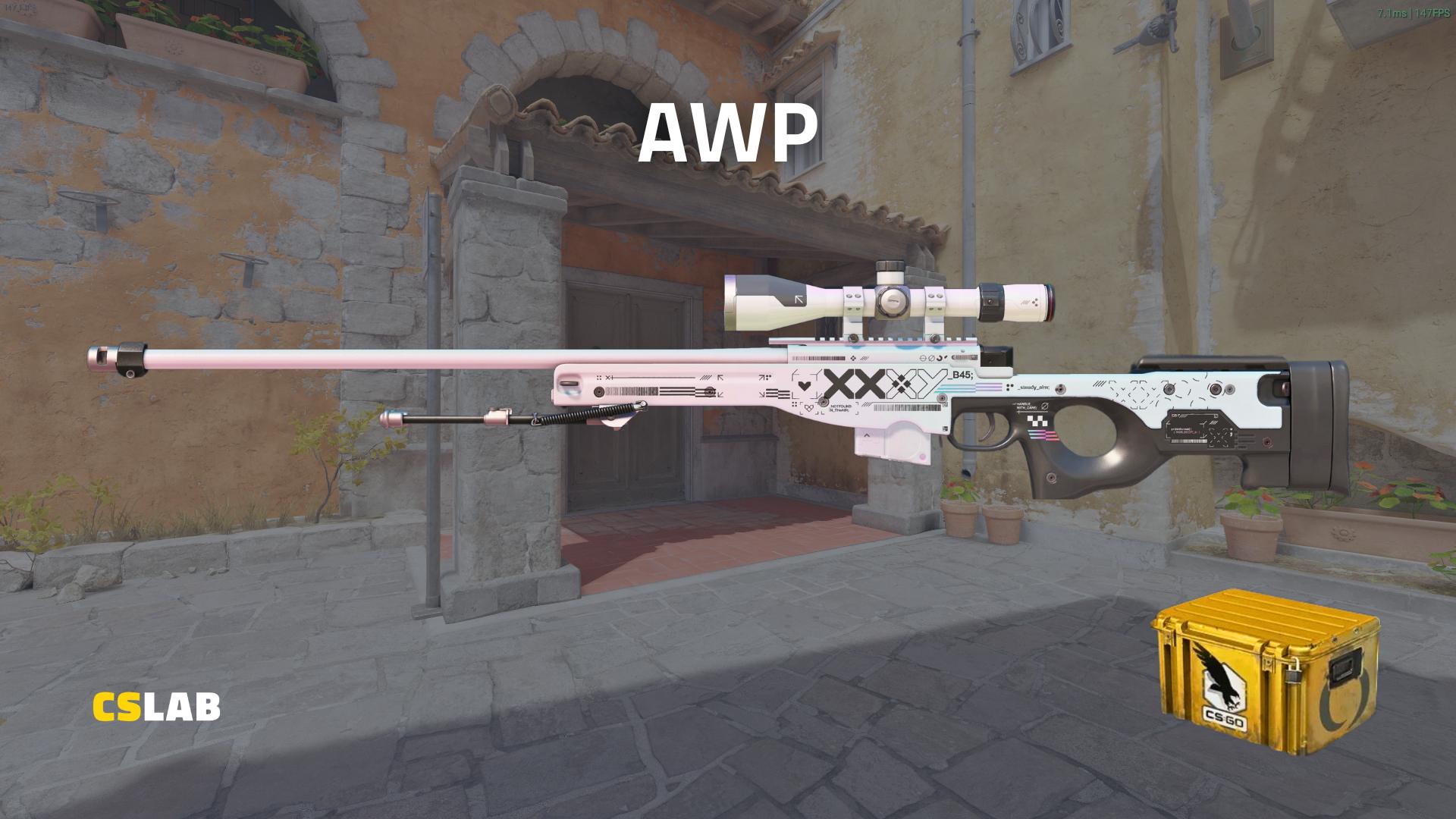 CS Printstream skin AWP