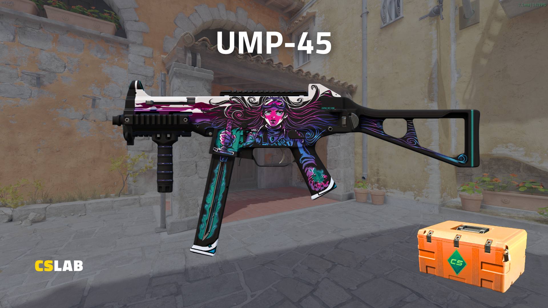 CS skin Neo-Noir UMP 45