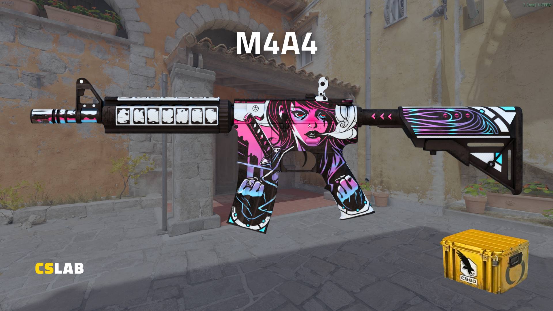 CS skin Neo-Noir M4A4