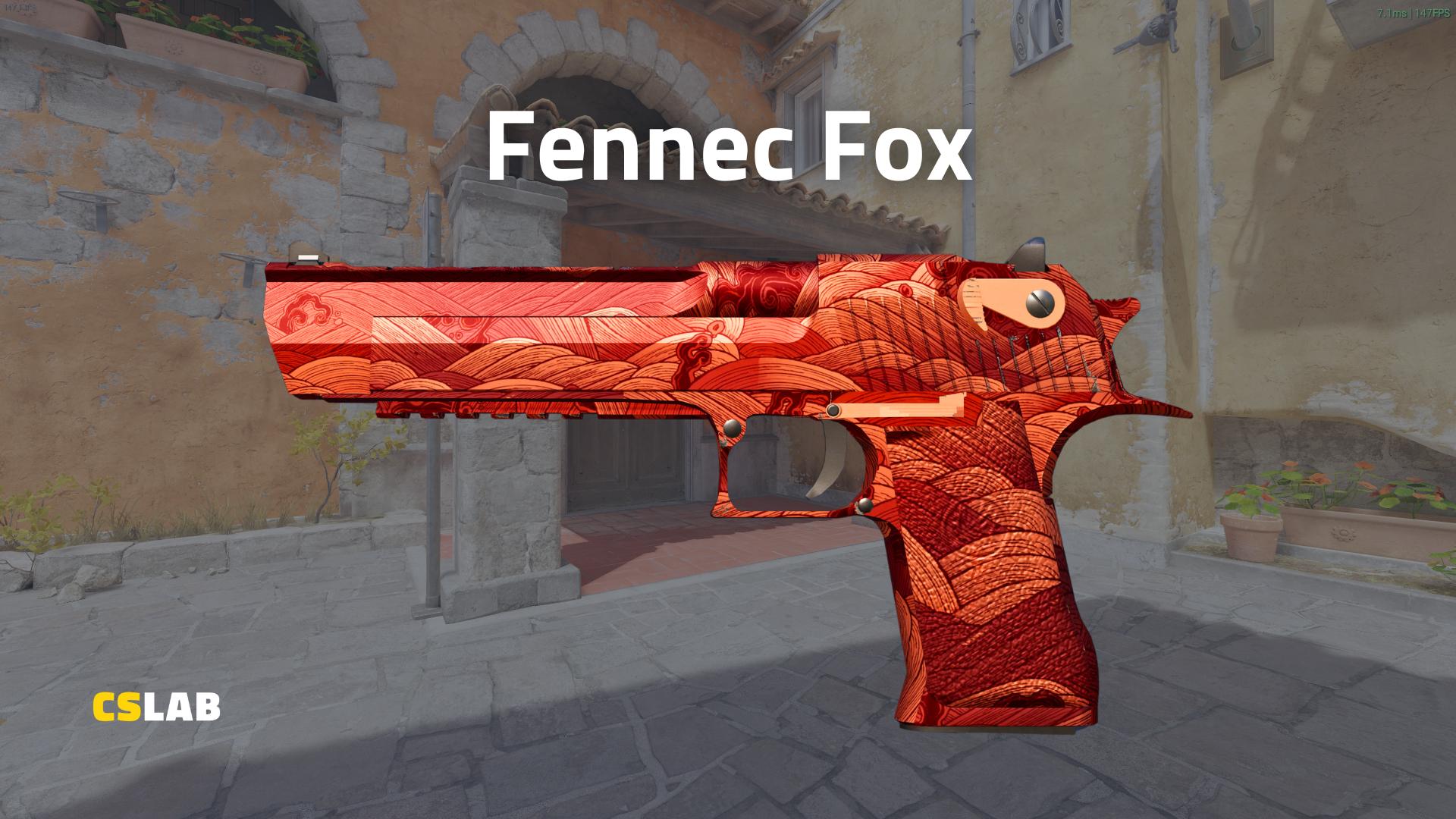 CS2 skin Deagle Fennec Fox