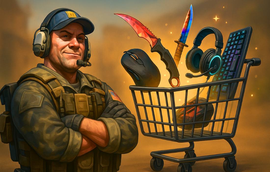 How Counter-Strike Players Spend From Skins to Real Gear