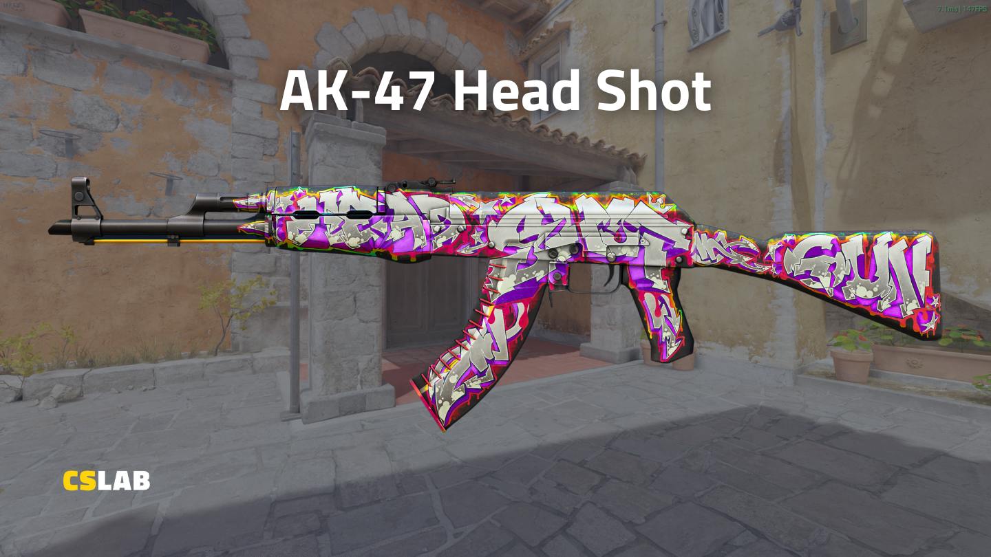 CS Revolution skin AK-47 Head Shot
