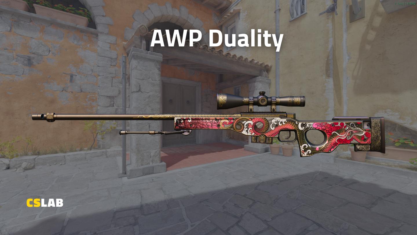 CS Revolution skin AWP Duality