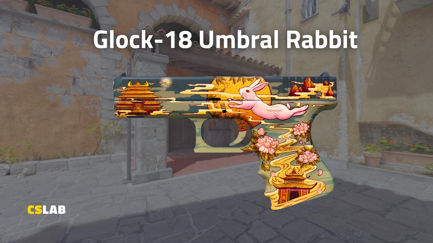 CS Revolution skin Glock-18 Umbral Rabbit