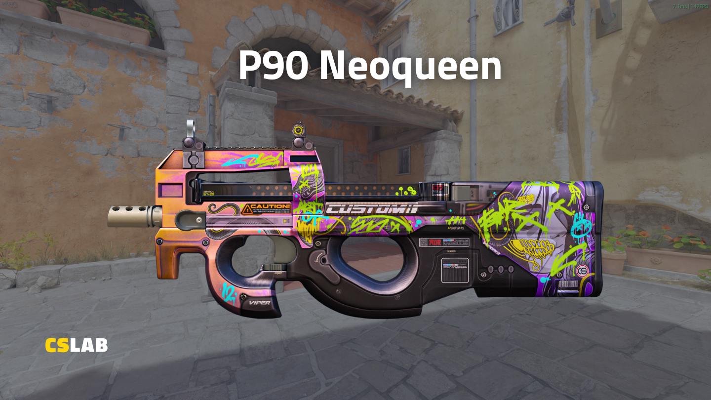 CS Revolution skin P90 Neoqueen