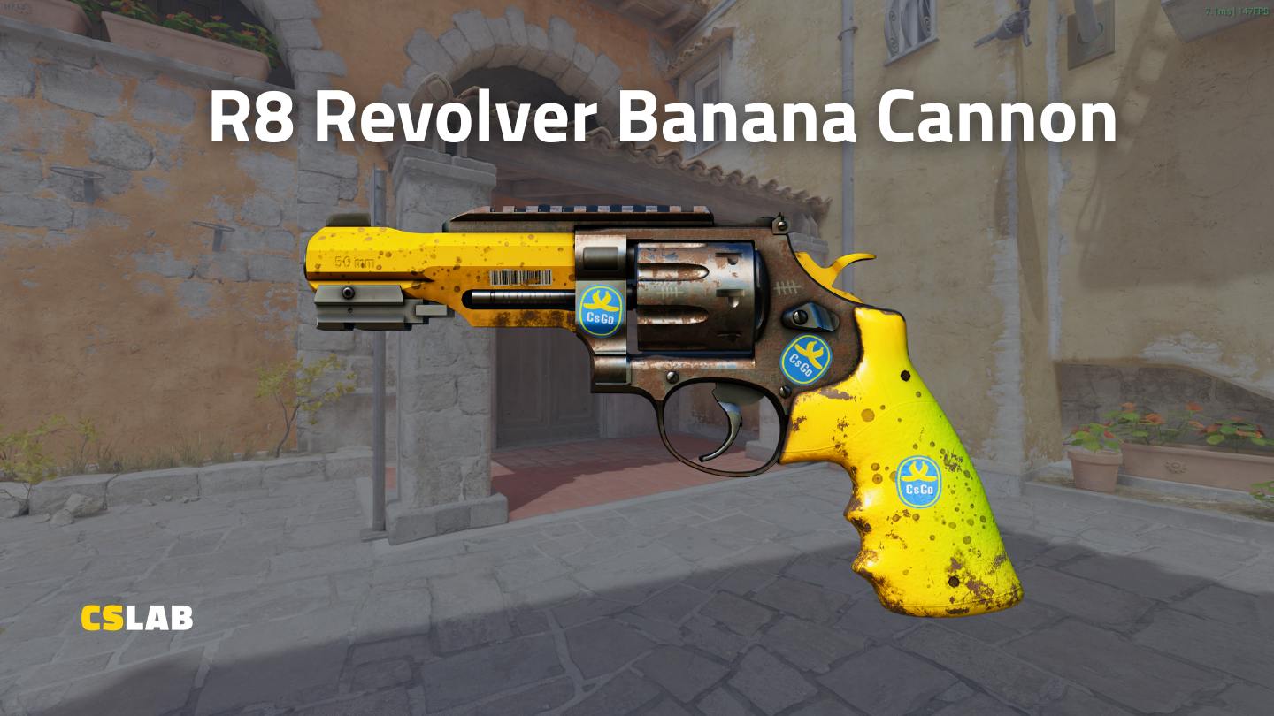 CS Revolution skin R8 Revolver Banana Cannon