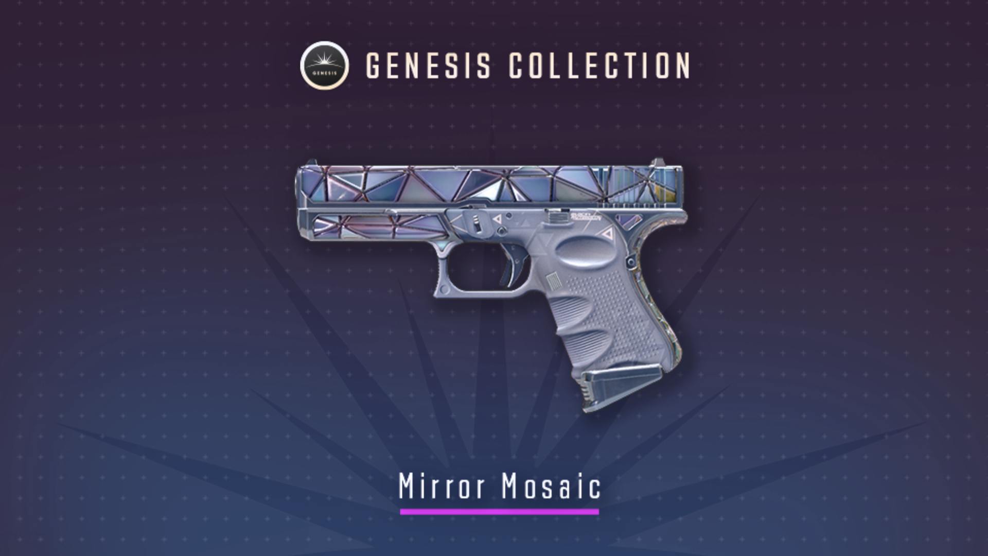 CS2 skin Glock Mirror Mosaic